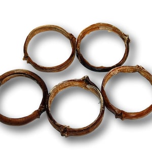 Top Dog Chews 3&quot; Bully Stick Ring - 5 Pack