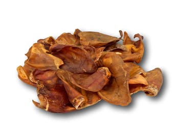 Pig Ears 25 Pack - Made in the USA - Full Large Pig Ears