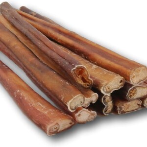 Top Dog Chews 12-inch Odor-Free Angus Bully Sticks (10 Pack) Free Range, Grass Fed Angus Beef
