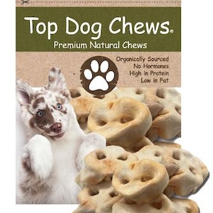 Top Dog Chews Pig Snouts - 10 Pack. Single Ingredient All Natural Dog Treats. American Made.