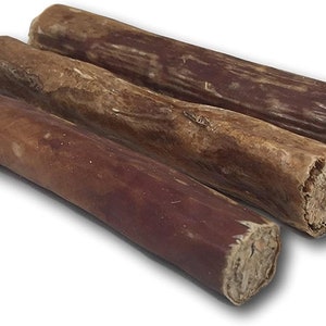 Top Dog Chews 5&quot;-6&quot; Beef Pizzle Stuffed Esophagus 3 Pack