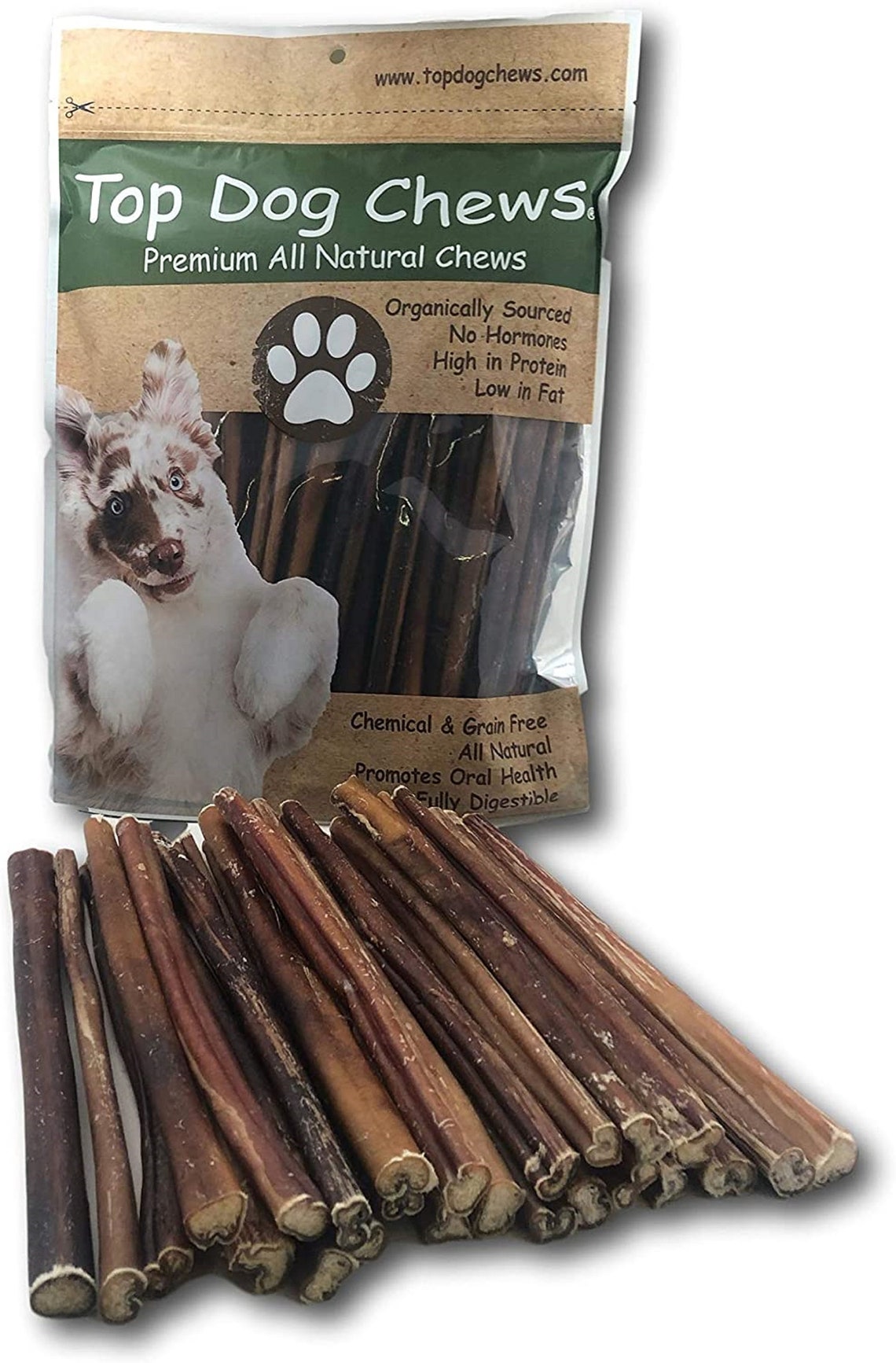 Top Dog Chews 12 Bully Sticks USDA & FDA Approved Free Etsy UK