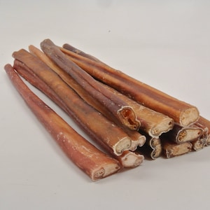 12-inch Standard Bully Sticks by Top Dog Chews (12 Pack)