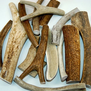 Deer Antlers Dog Chew Treats - 3 Large Deer Antlers