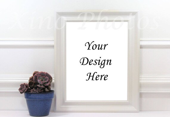 Download Free White Frame Mockup Coctus Frame Download Digital ...