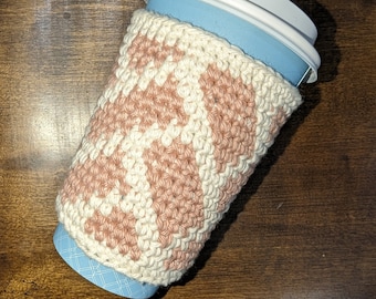 Patrón de crochet Coozy de café Patrón Koozy para taza de café patrón de crochet coozie descargar