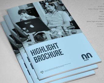 Highlights Brochure Print Template | InDesign Template