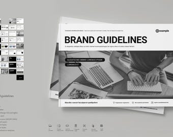 Brand Book  | Brand Guidelines | InDesign Template