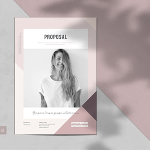 Proposal Print Template | Offer Brochure | InDesign Template