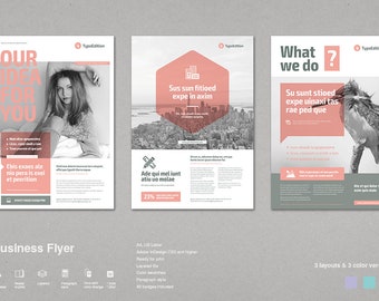 Multipurpose Flyer | Corporate Flyer | Flyer Print Template | InDesign Template