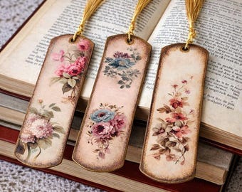 Choose 3 Bookmarks Engraved Wooden Bookmark With Leather - View #13