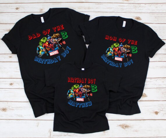 custom avengers shirt