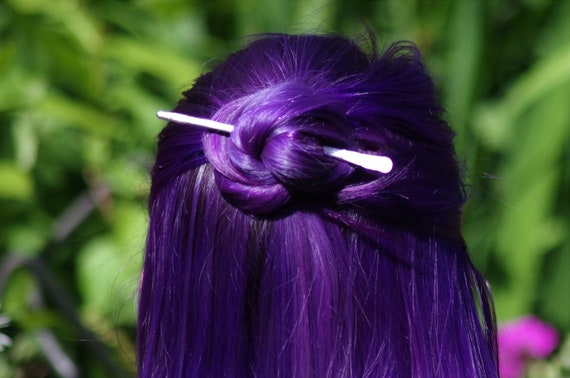Silver Half Bun Hair Stick Alumiunium Hair Sticks Easy Etsy Ireland Silver Half Bun Hair Stick Alumiunium Hair Sticks Easy Etsy Ireland