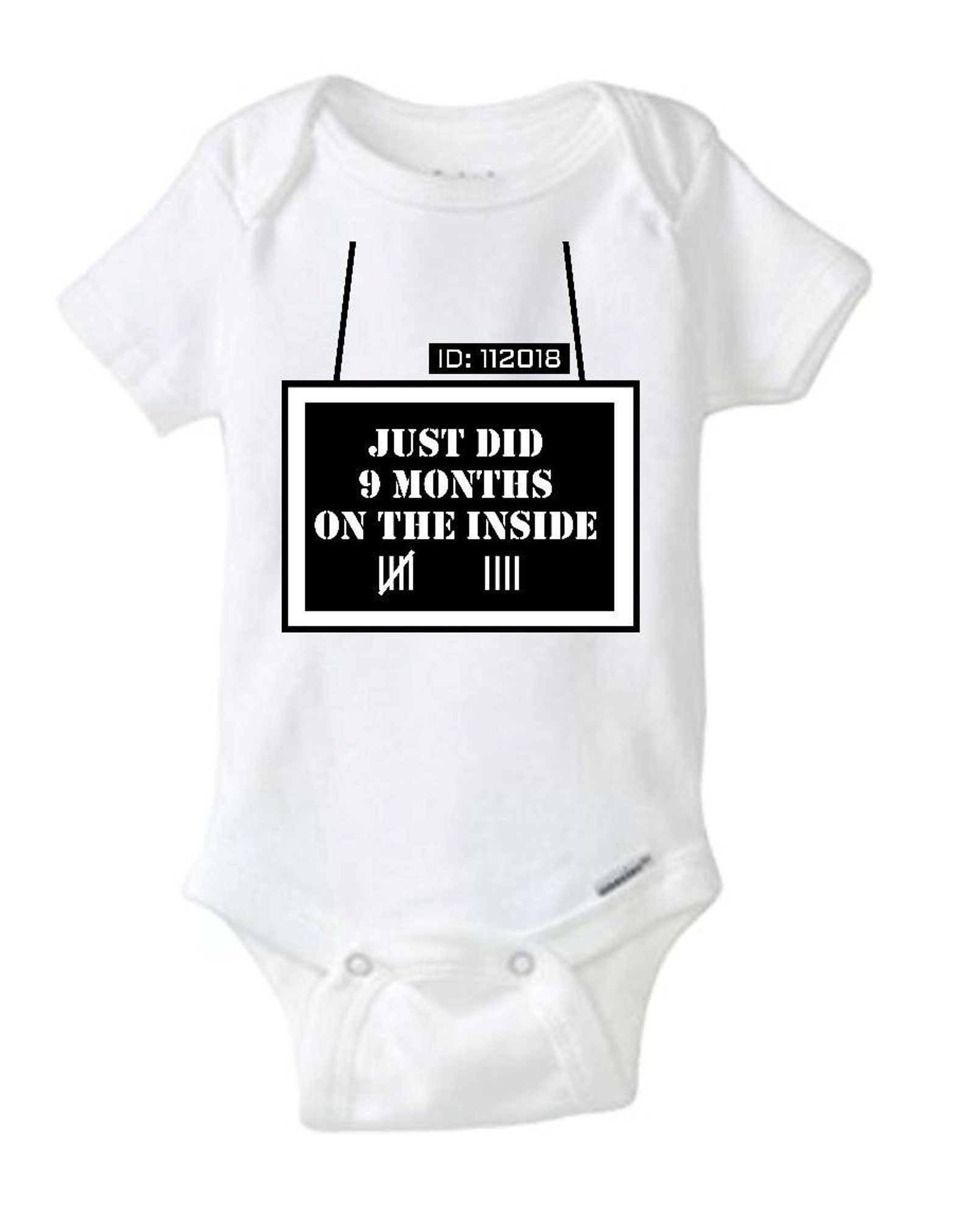 Just did 9 months on the inside Onesie® Etsy