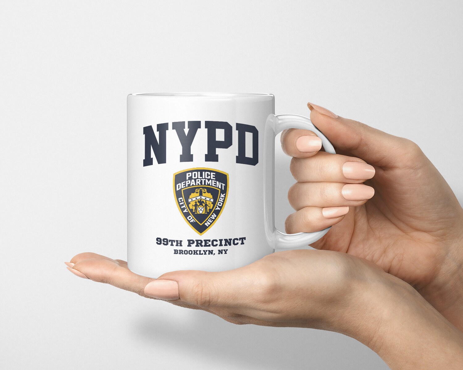 Brooklyn 99 NYPD Badge Mug Brooklyn 99th Precinct Mug Etsy
