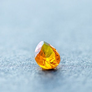 Nanosital #144 Orange Pear 10x8 mm