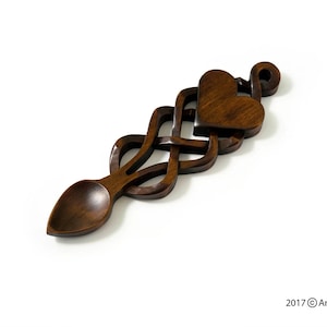 Love Forever Welsh Love Spoon