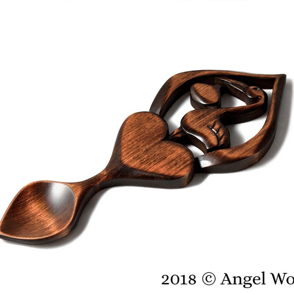 Baby Shower Welsh Love Spoon