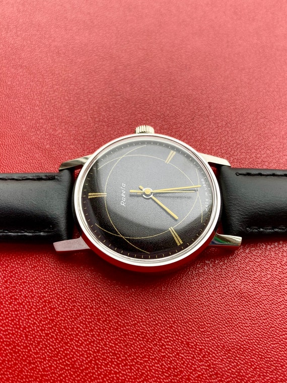 Vintage Wristwatch 1980s, Raketa Soviet Watch, Re… - image 7