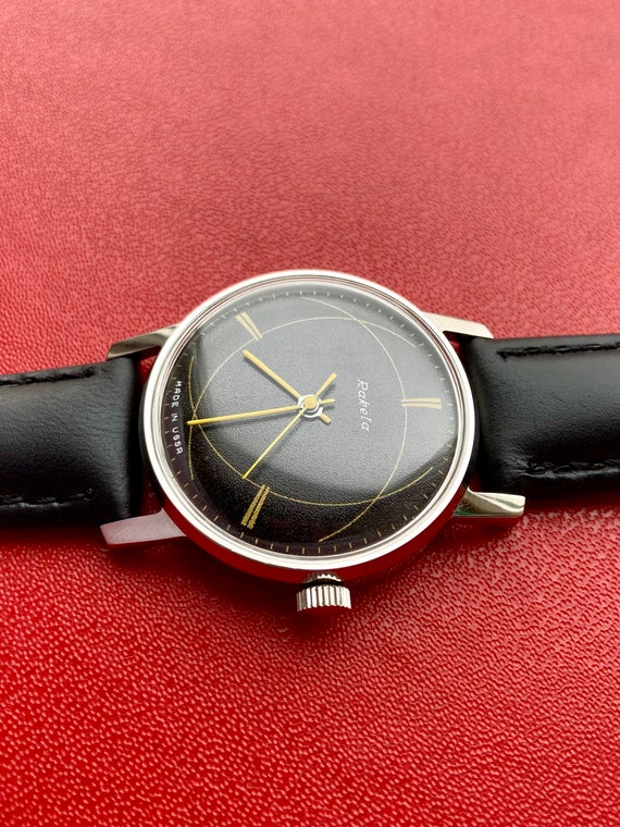 Vintage Wristwatch 1980s, Raketa Soviet Watch, Re… - image 6