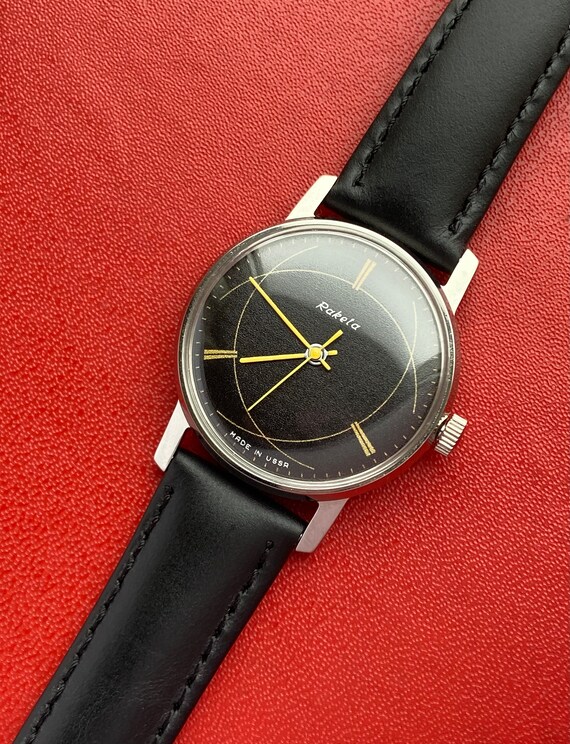 Vintage Wristwatch 1980s, Raketa Soviet Watch, Re… - image 2