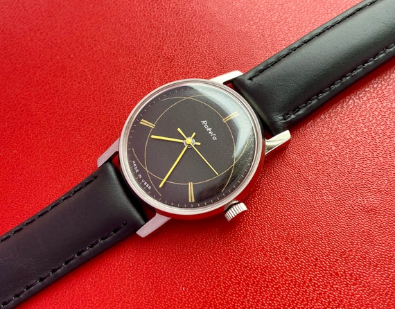 Vintage Wristwatch 1980s, Raketa Soviet Watch, Re… - image 8