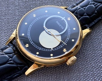 U268 Hamilton Triple Date Moonphase Quartz Watch - Etsy