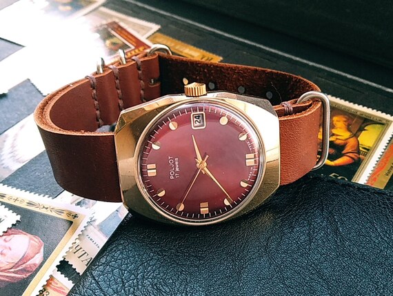 Reloj chapado en oro para hombre hot sale