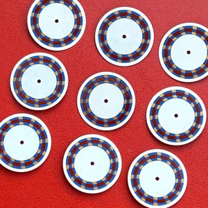 Vintage Dials, Watch faces, Set 9 pc. Paired Dials, Creative Art