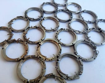 Parti di orologi Anelli per orologi Steampunk Art 15 pz. Movimenti per orologi da uomo vintage rotti