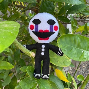 Marionette Plushie, soft toys, handmade puppet, unique gifts, made in USA, custom felt doll, horror dolls, creepy plush