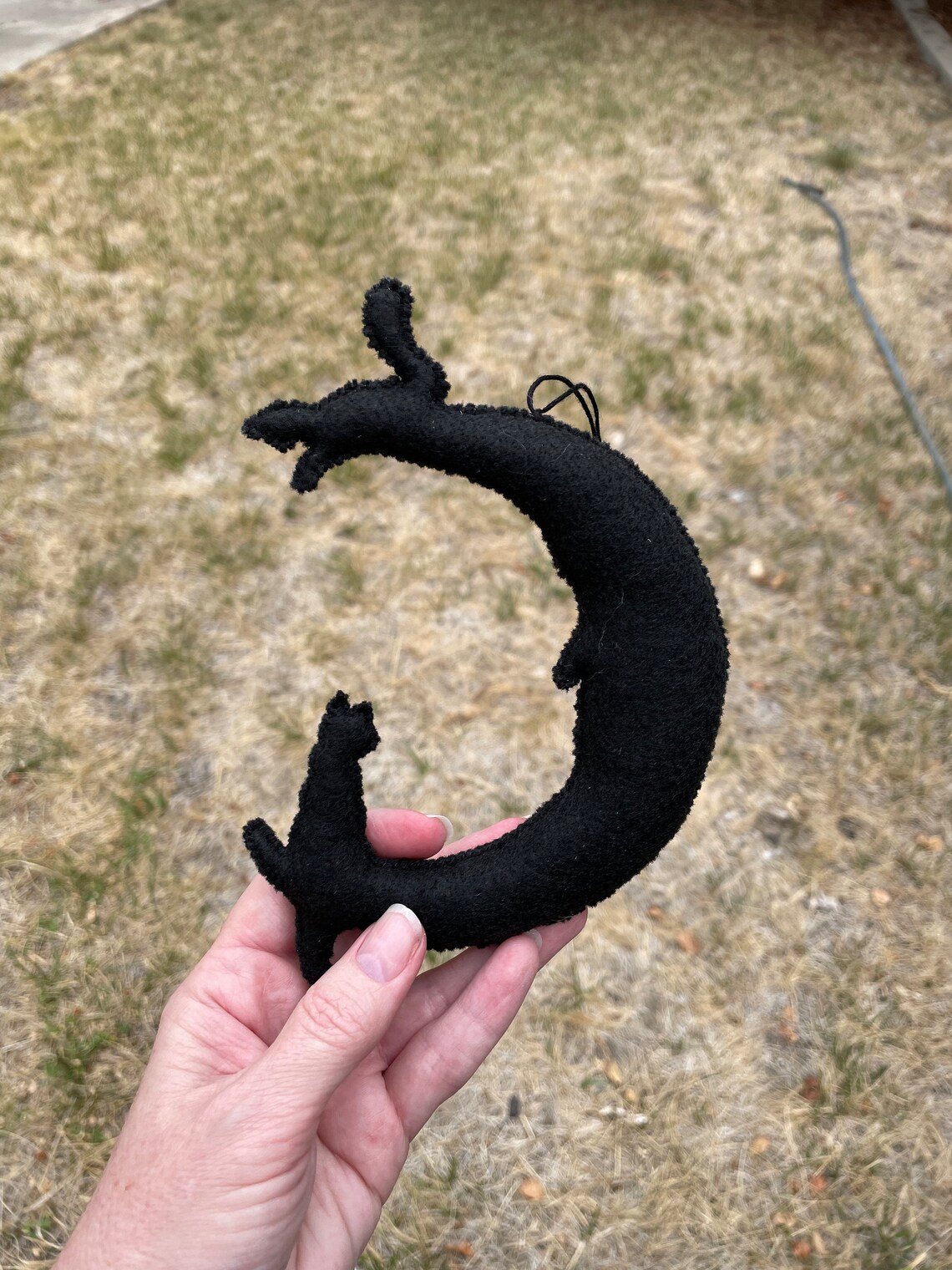 Playful Kittens Ornament Black Cat Gift Felt Ornament Cat Etsy