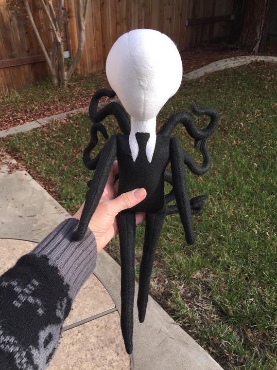 Slenderman Soft Plush Toy Spooky Cute Toy 