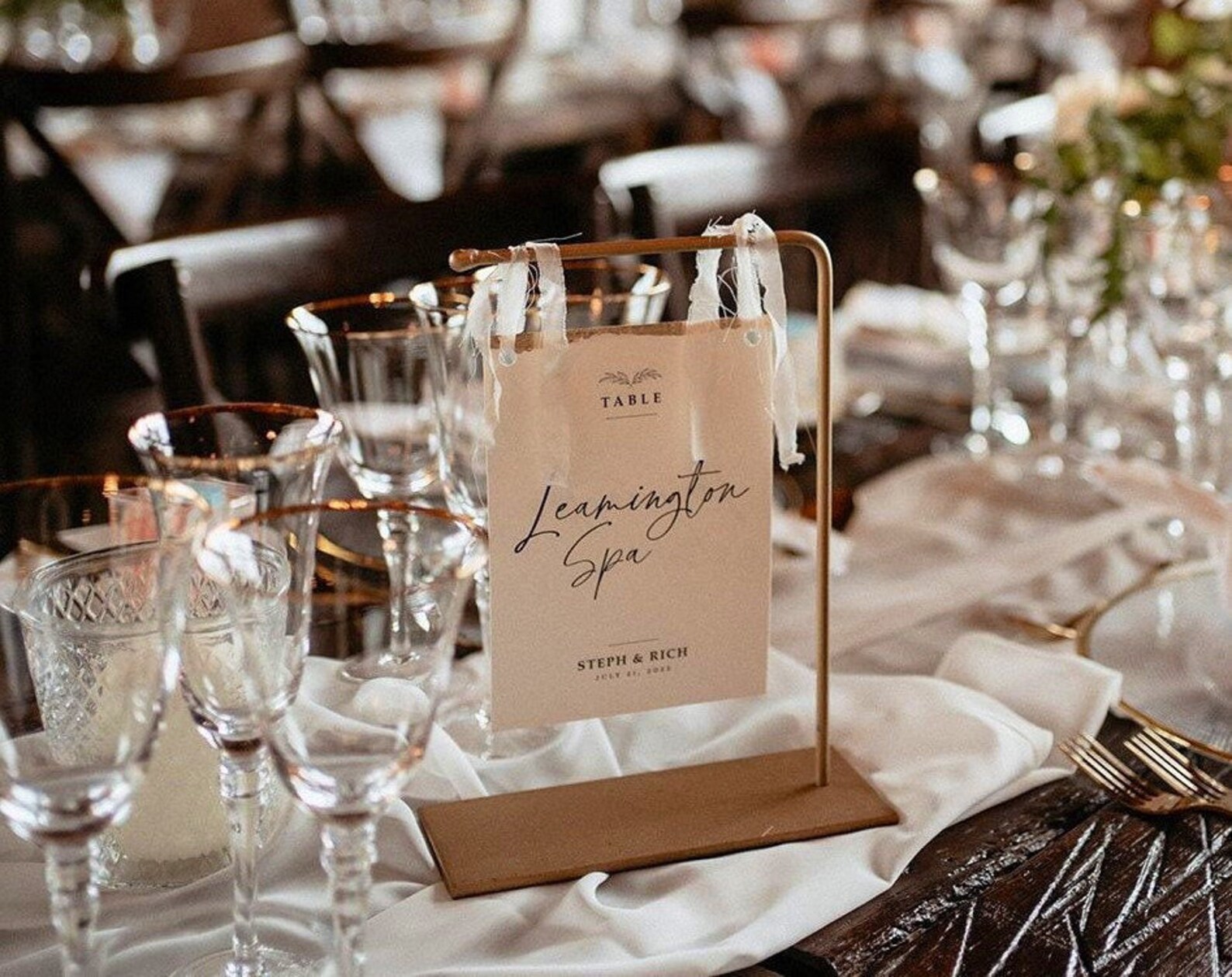 Table Sign Stand in Full Metal. Please Read Listing for Full Etsy UK