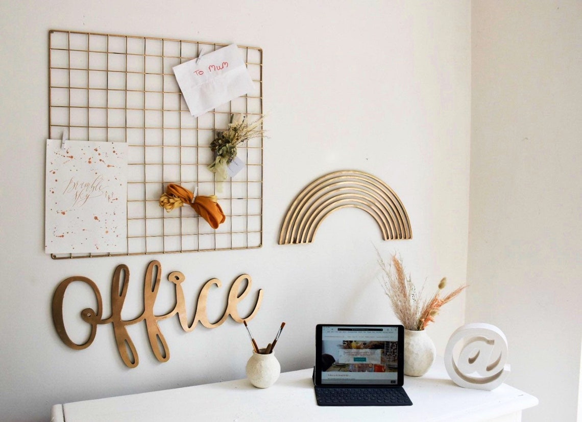 Notice Board. Wire Notice Board Heavy Duty Mesh Notice Board. Etsy UK