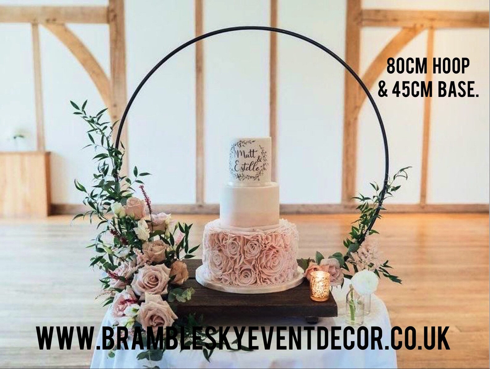 Cake Hoop Stand Please Note Hoop and Base Sold Separately Etsy UK