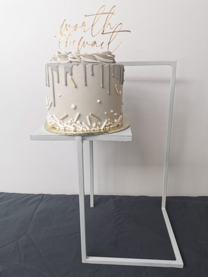 Floating Cake Stand. Handmade Heavy Duty Cake Stand. Please Etsy New