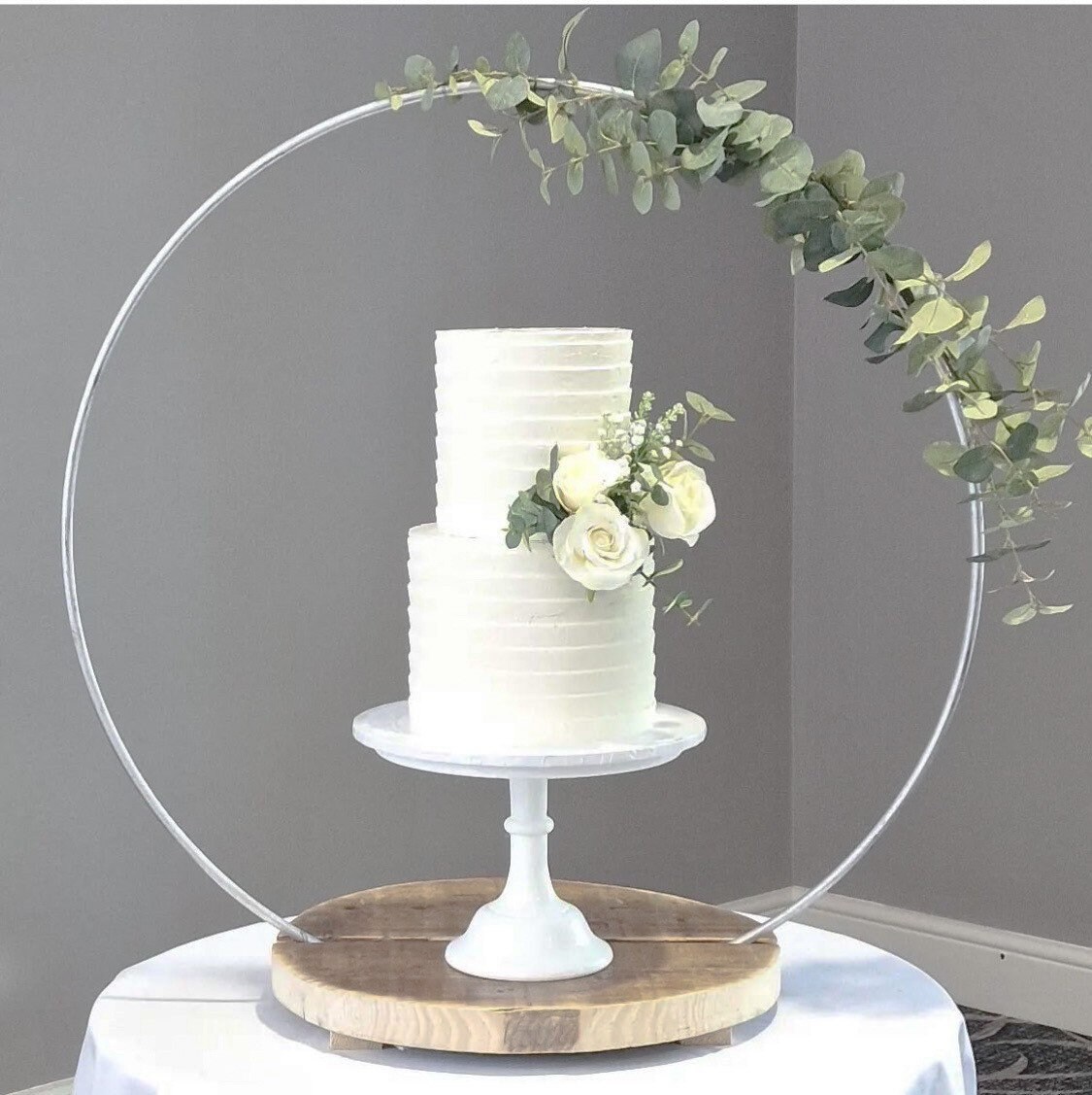 Cake Hoop Stand Please Note Hoop and Base Sold Separately Etsy UK