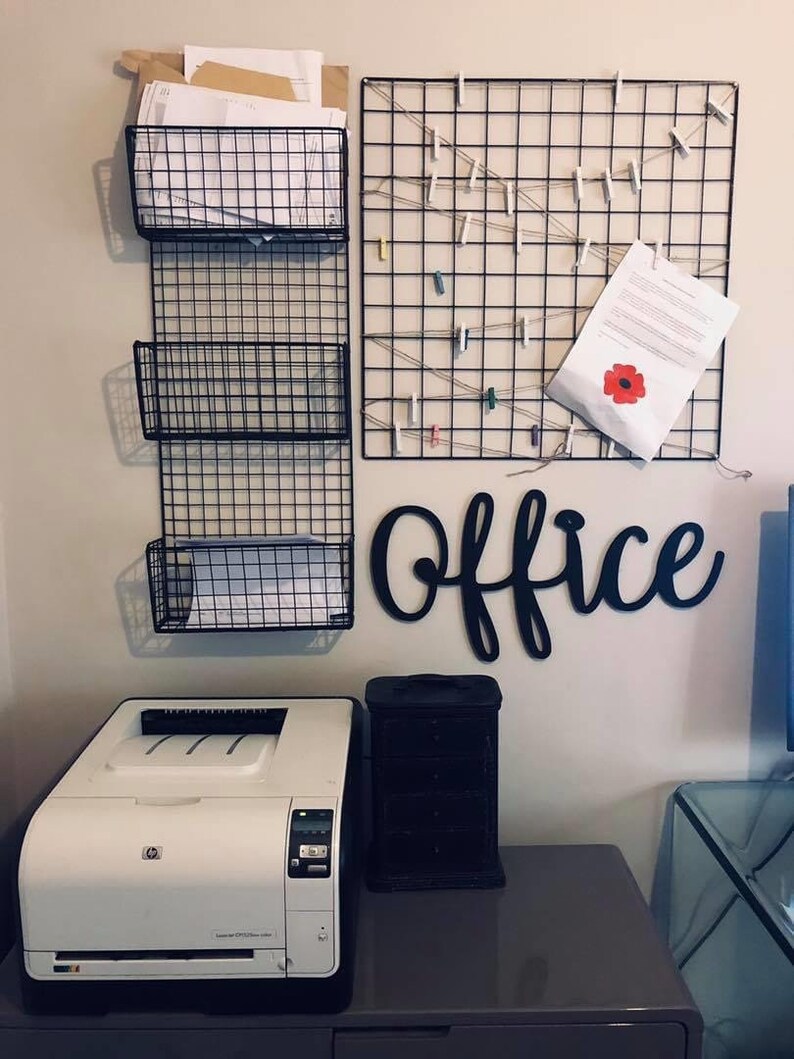 Notice Board. Wire Notice Board Heavy Duty Mesh Notice Board. Etsy UK