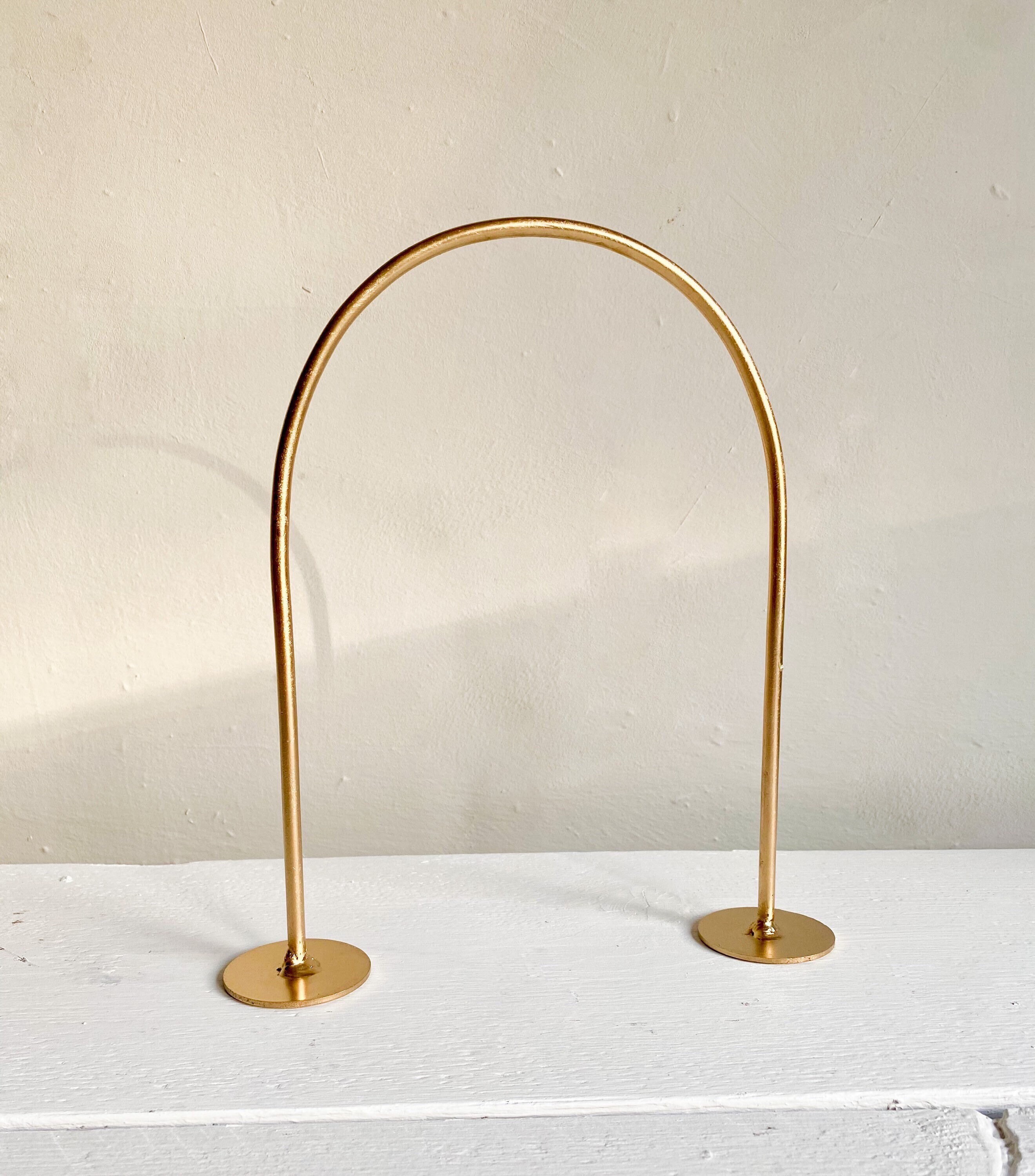 Arch Shaped Table Sign Stand in Full Metal. Etsy UK