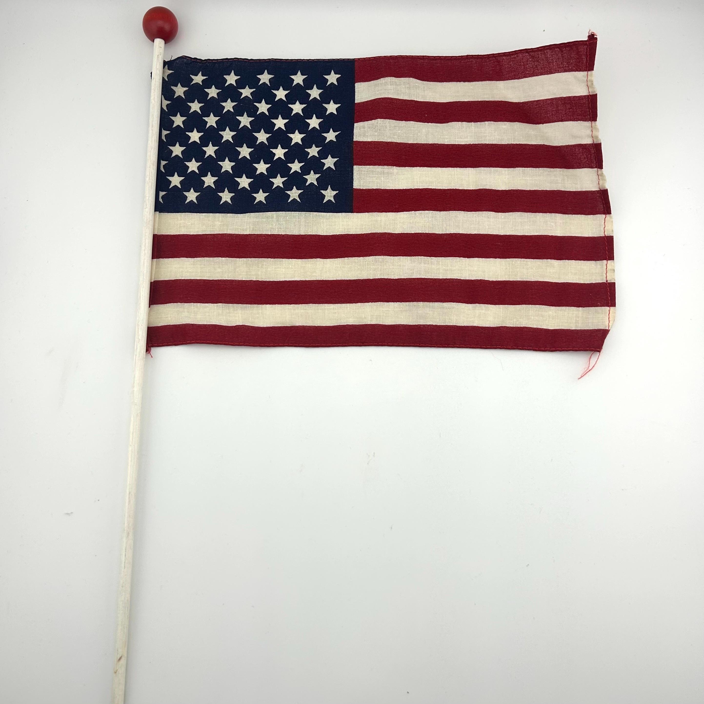 Vintage 50 Star American Flag - Etsy