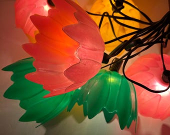 2 Vintage Halloween Blowmold Lights {blow Mold Frankenstein