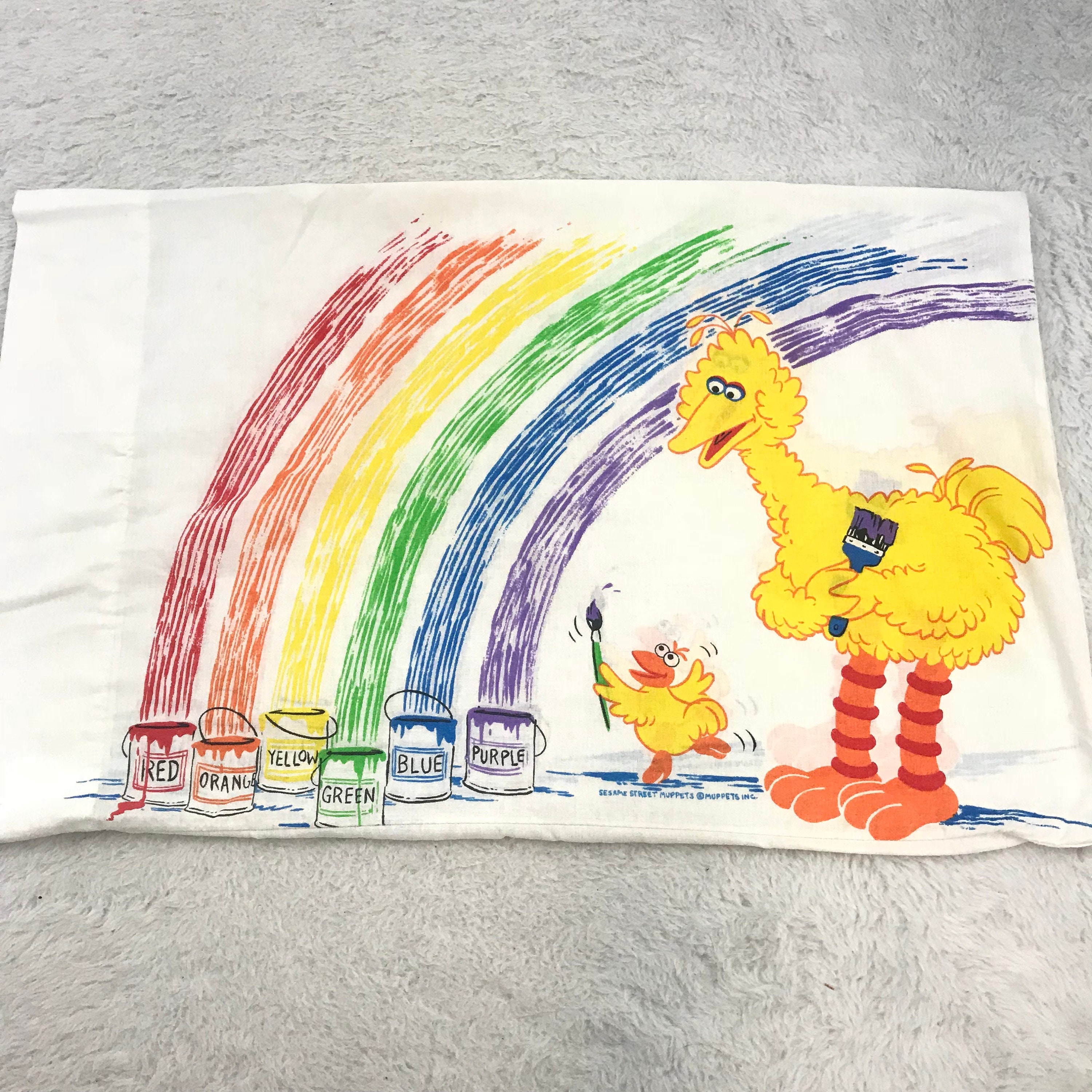 personalized sesame street pillowcase