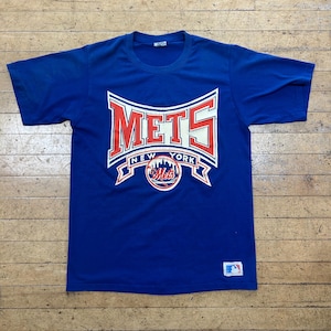 Vintage 2000 New York Mets MLB Graphic T-shirt / Lee Sport