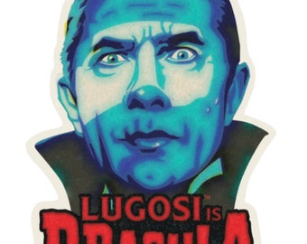 Dracula, Bela Lugosi Classic Vampire Monster Vinyl Sticker