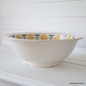 Antique white ironstone bowl 1890 Mixing bowl dough bowl Antique Farmhouse tableware White Country kitchen decor