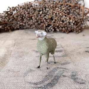 C】アンティーク ビンテージ ひつじ 羊 sheep オブジェ - メルカリ