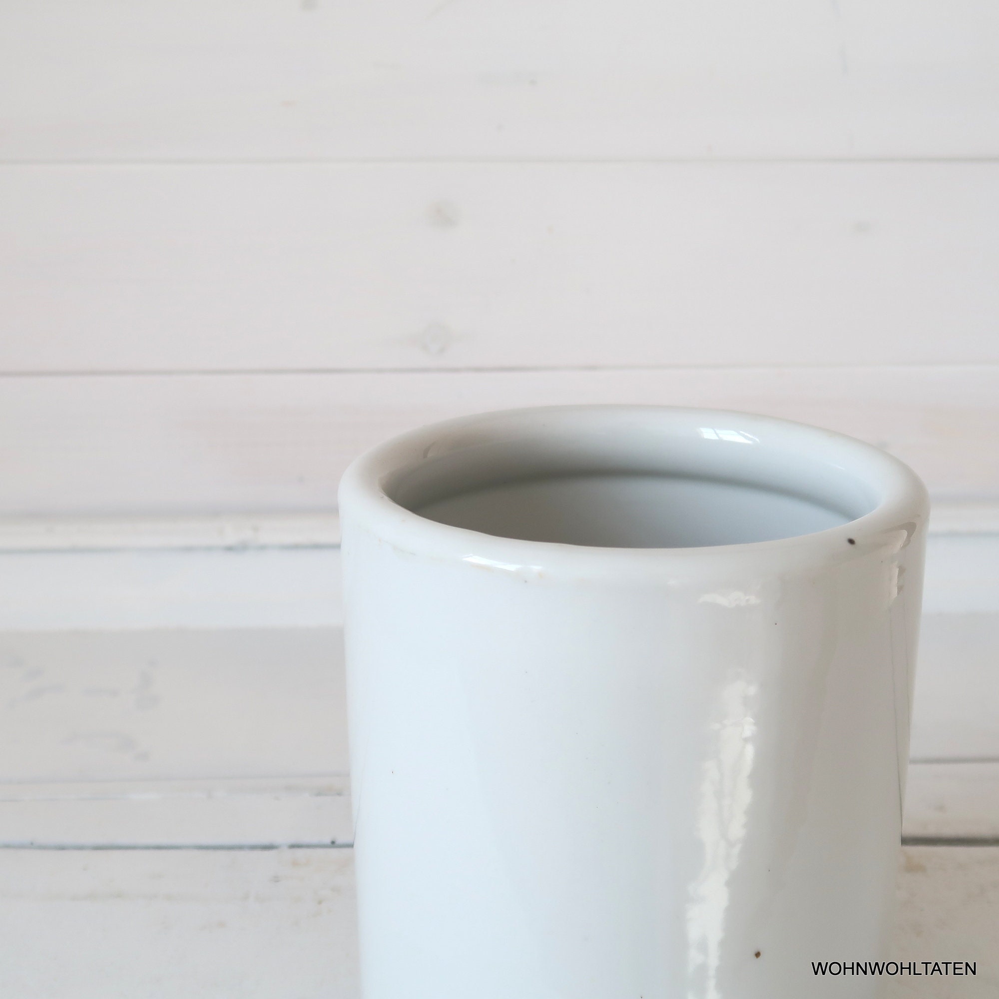 Antique Porcelain Jar Large Storage Pot Round Preserving Etsy