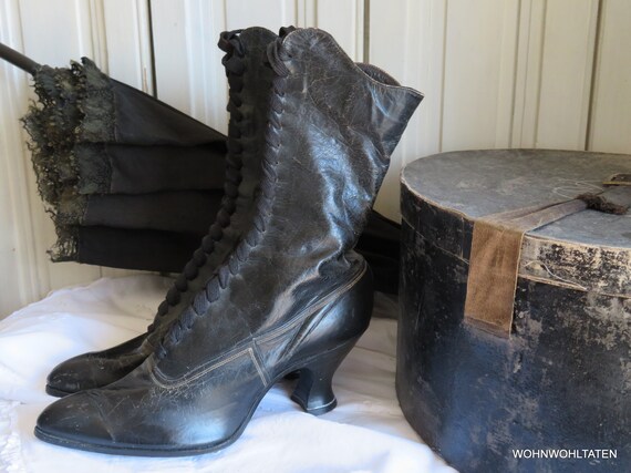 victorian lace up boots