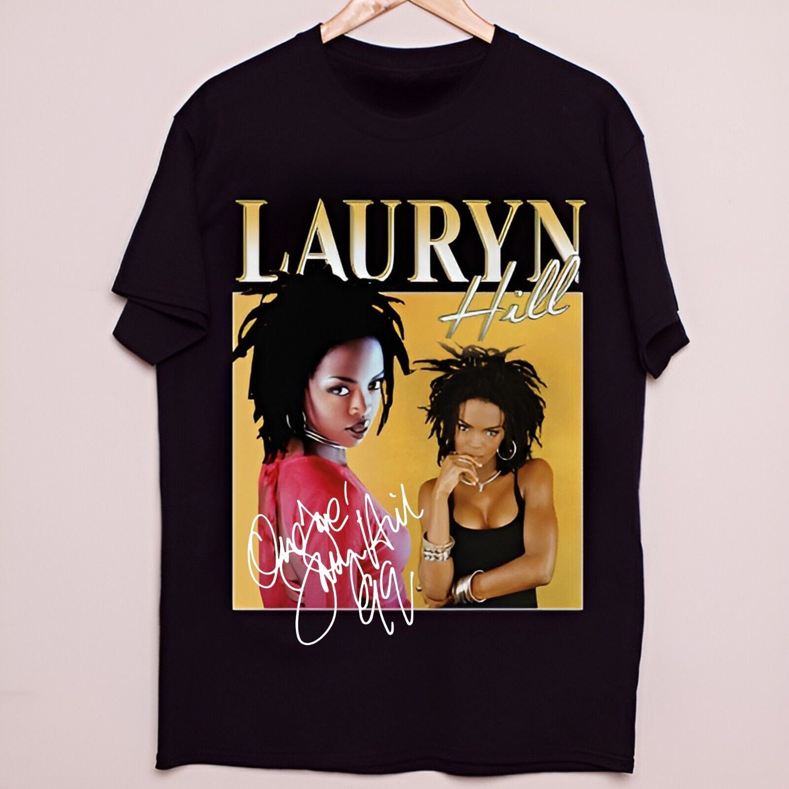 Lauryn Hill Signature Shirt Lauryn Hill Vintage Shirt Lauryn - Etsy